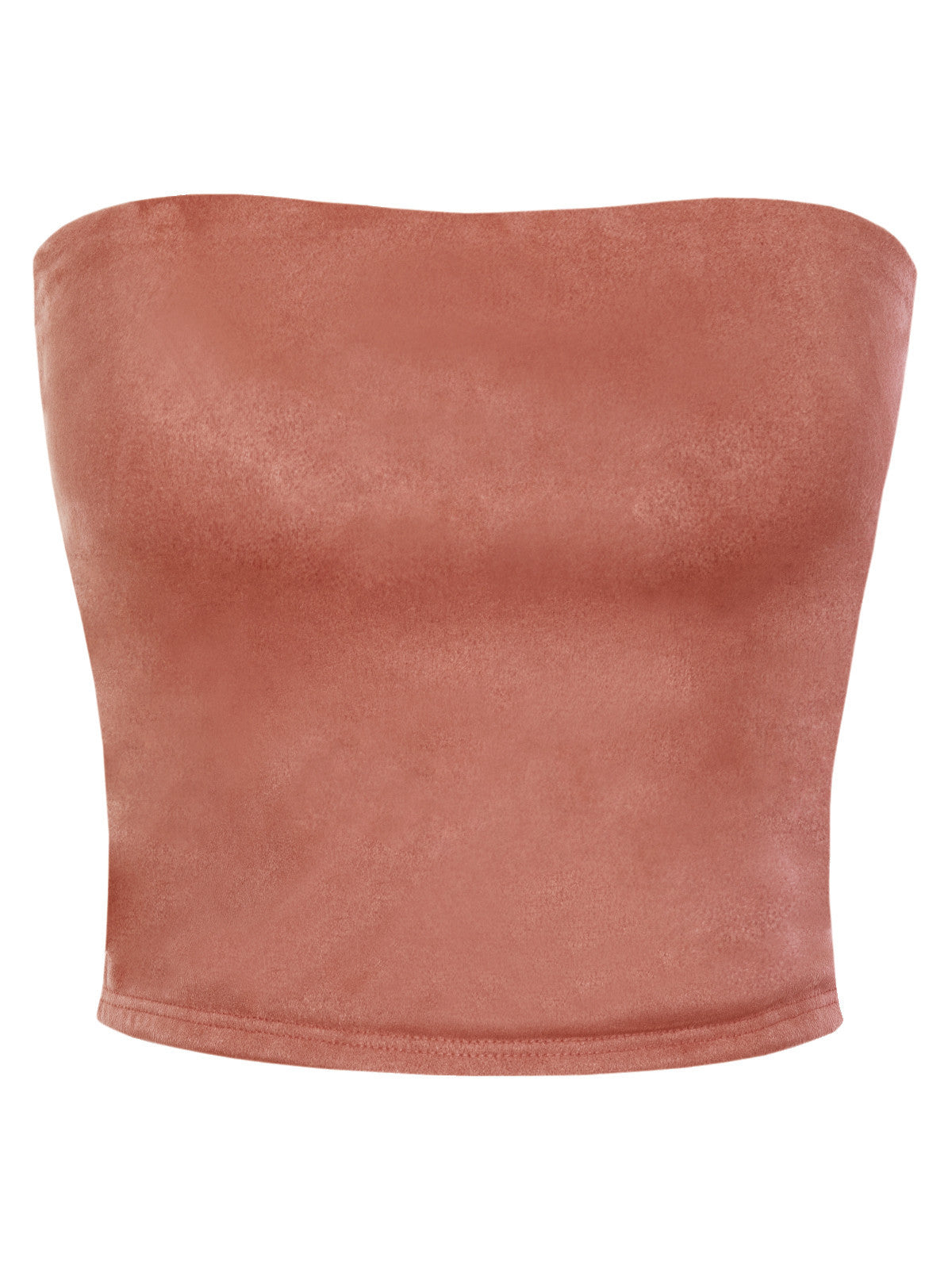 Faux Suede Rust