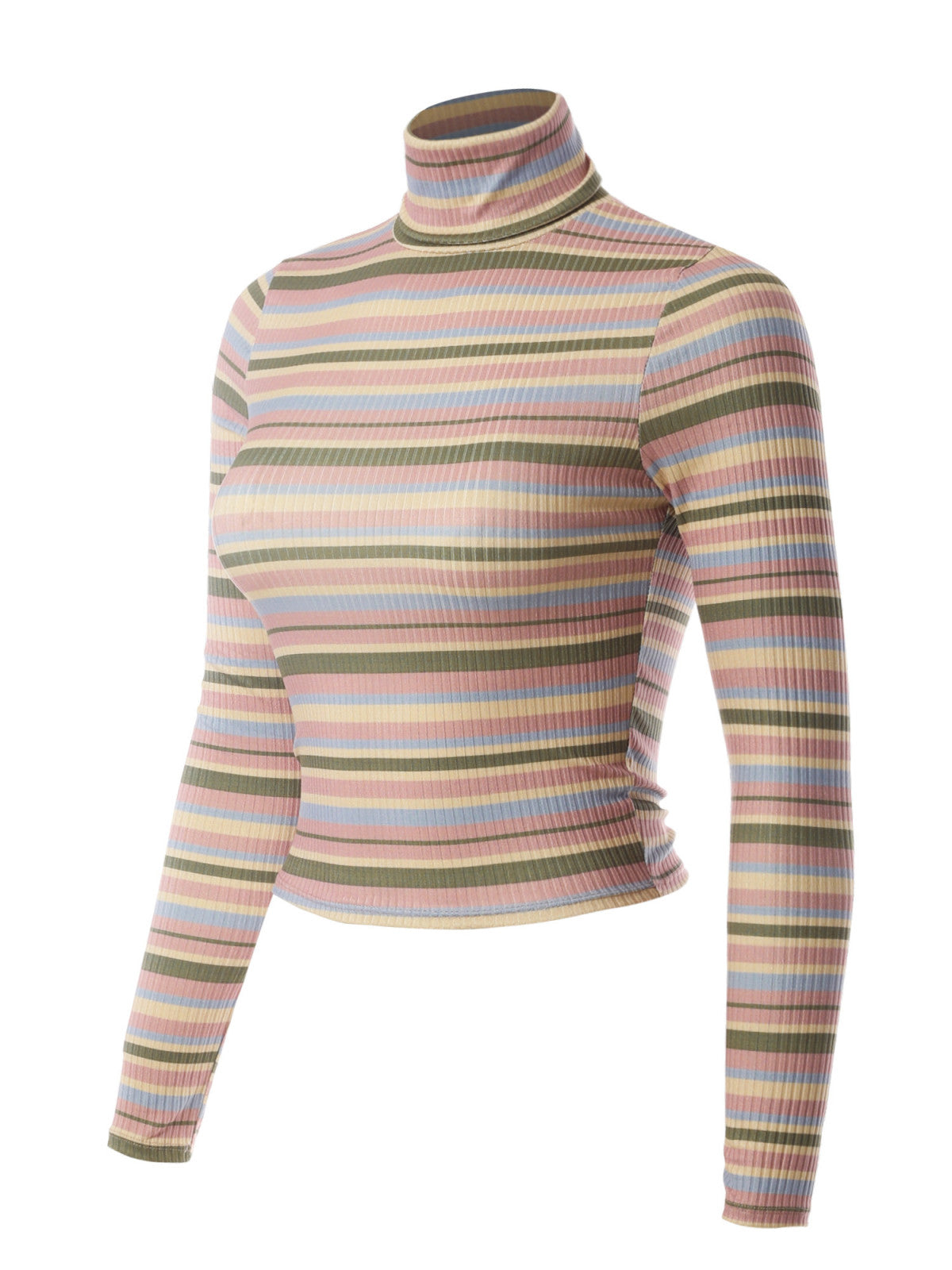 Stripe Mauve / Olive
