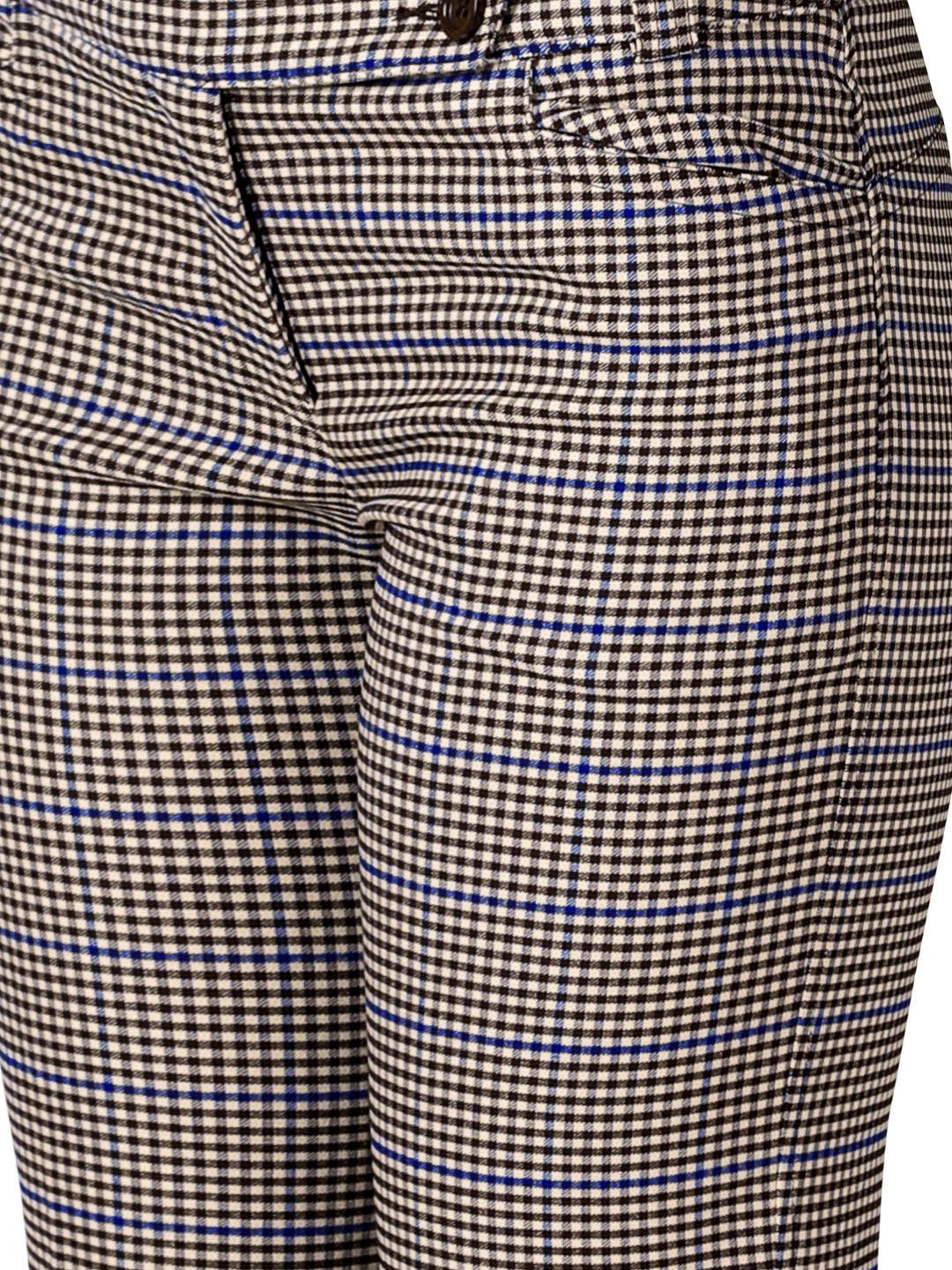 Brown Blue Plaid 25