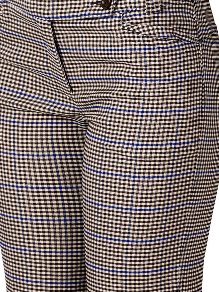 Brown Blue Plaid 25