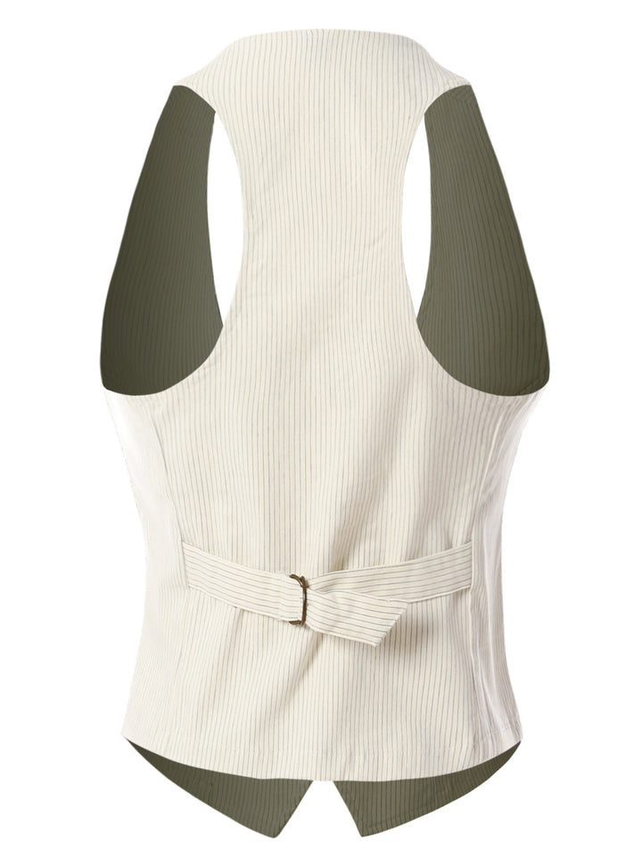 Stripe White/ Black