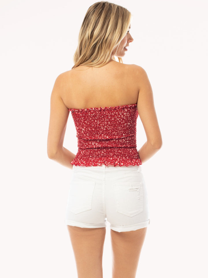 Red Flower Print