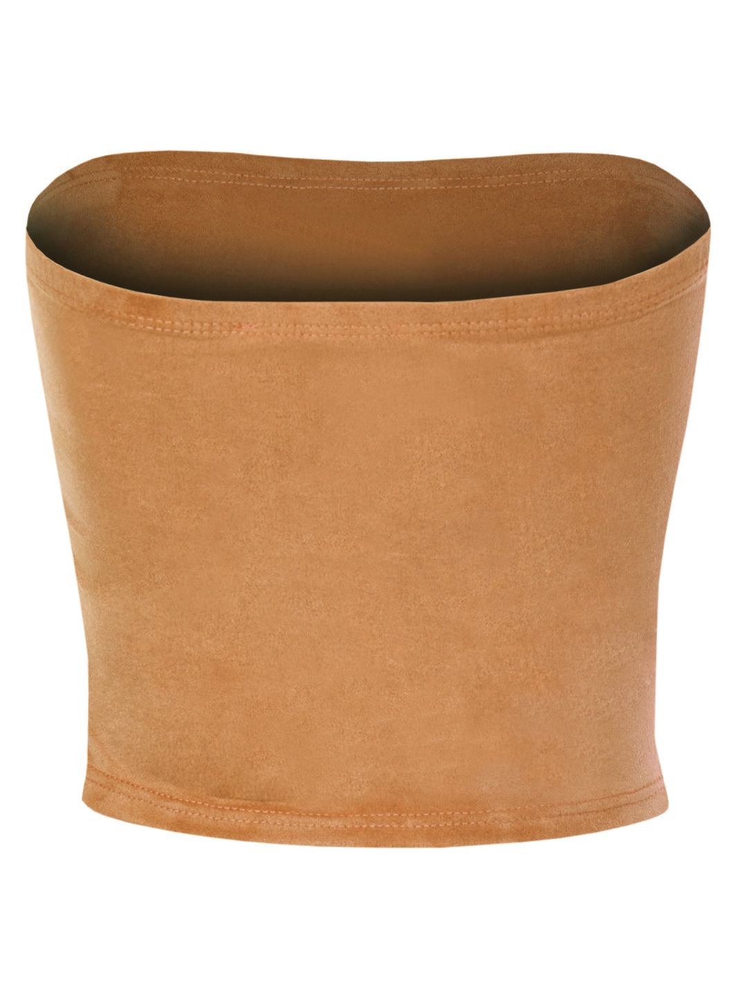 Faux Suede Camel