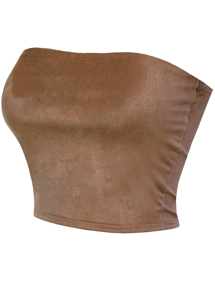 Faux Suede Mocha