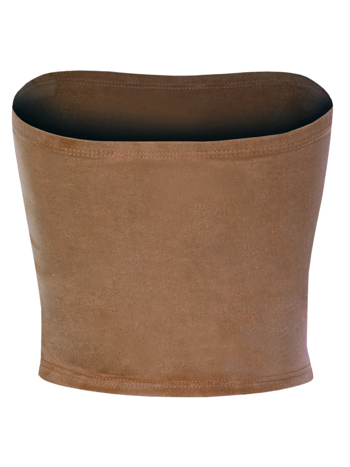 Faux Suede Mocha