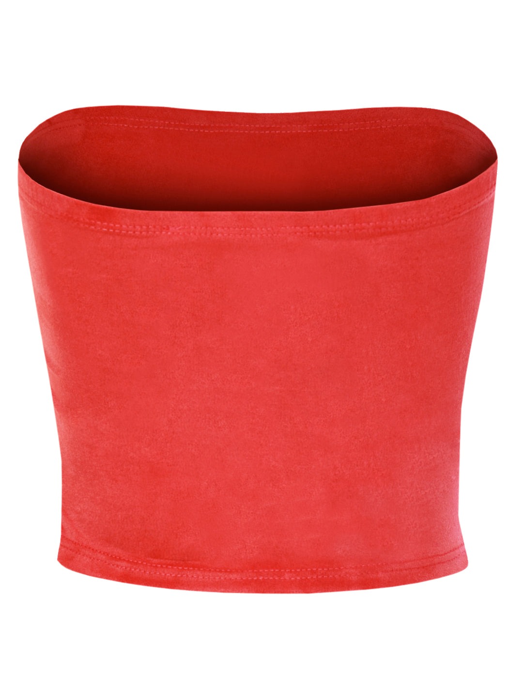 Faux Suede Red