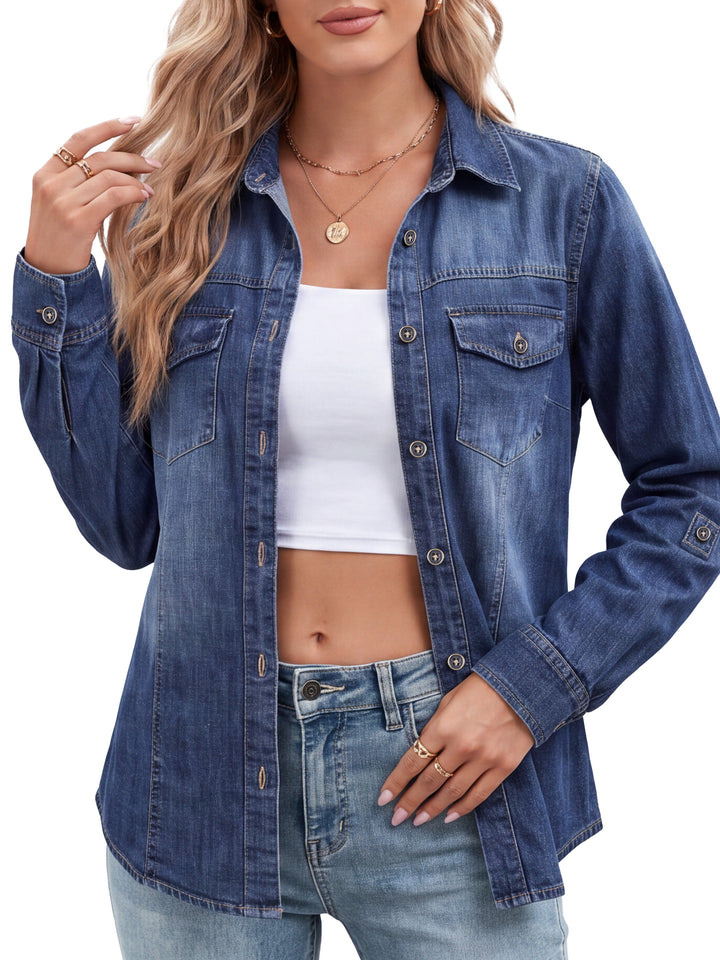 Washed Medium Denim