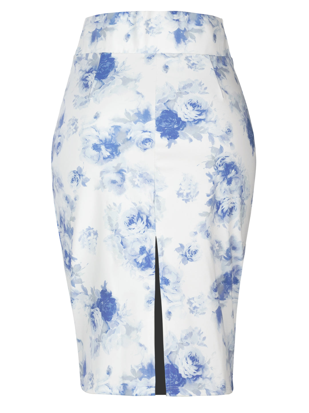 L. Blue Flower Print