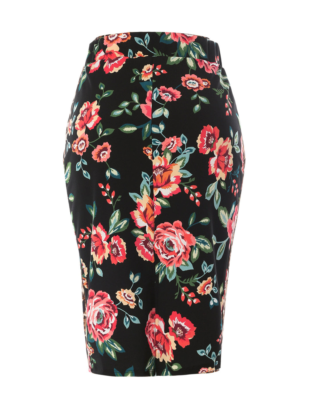 FLO Black Red Print
