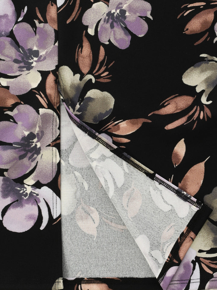 Flower Black/ Violet