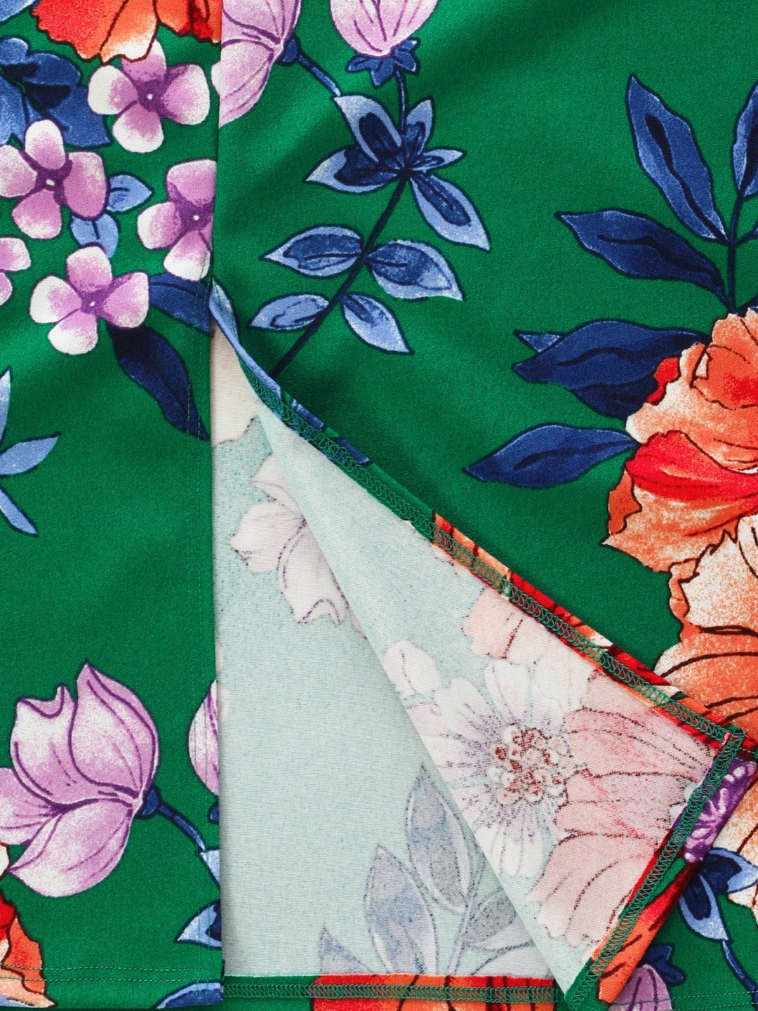 Flower Kellygreen/ Coral