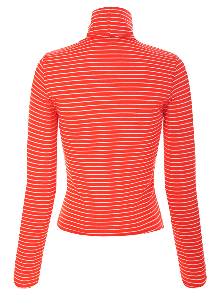 Small Stripe Tomato Red