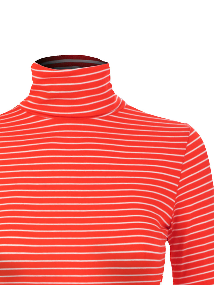 Small Stripe Tomato Red