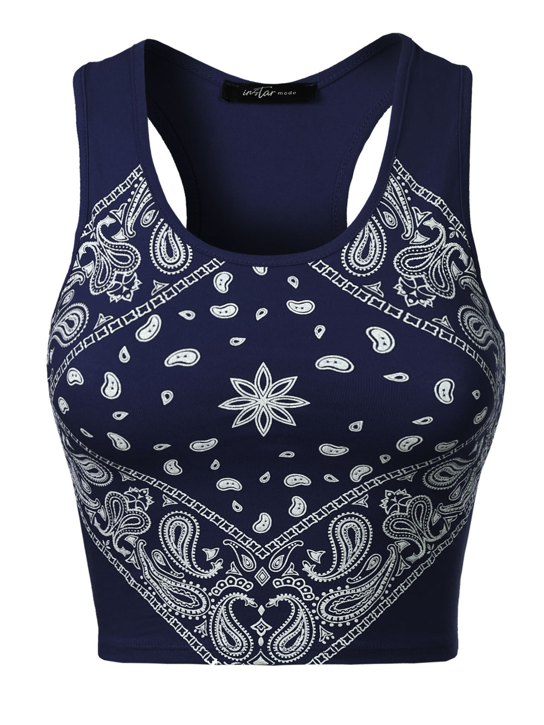 Navy Print